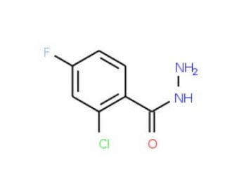 2-chloro-4-fluorobenzohydrazide - chemical structure image