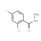 2-chloro-4-fluorobenzohydrazide - chemical structure image
