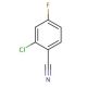 2-Chloro-4-fluorobenzonitrile (CAS 60702-69-4) - chemical structure image