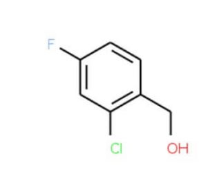 2-Chloro-4-fluorobenzyl alcohol (CAS 208186-84-9) - chemical structure image