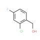 2-Chloro-4-fluorobenzyl alcohol (CAS 208186-84-9) - chemical structure image