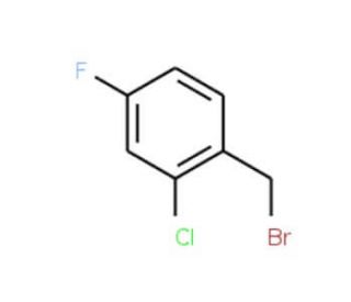 2-Chloro-4-fluorobenzyl bromide (CAS 45767-66-6) - chemical structure image