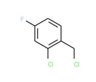 2-Chloro-4-fluorobenzyl chloride (CAS 93286-22-7) - chemical structure image
