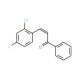 2-Chloro-4-fluorochalcone 的分子结构, CAS编号: 286932-31-8 2-Chloro-4-fluorochalcone (CAS 286932-31-8) - chemical structure image