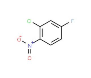 2-Chloro-4-fluoronitrobenzene (CAS 2106-50-5) - chemical structure image