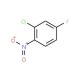 2-Chloro-4-fluoronitrobenzene (CAS 2106-50-5) - chemical structure image