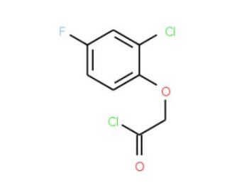 (2-chloro-4-fluorophenoxy)acetyl chloride - chemical structure image