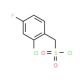 (2-Chloro-4-fluorophenyl)methanesulfonyl chloride (CAS 541528-45-4) - chemical structure image