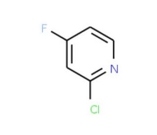 2-Chloro-4-fluoropyridine (CAS 34941-91-8) - chemical structure image