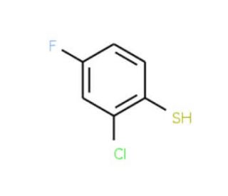 2-Chloro-4-fluorothiophenol (CAS 175277-99-3) - chemical structure image
