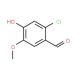 2-Chloro-4-hydroxy-5-methoxy-benzaldehyde (CAS 18268-76-3) - chemical structure image