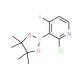 2-Chloro-4-iodo-3-(4,4,5,5-tetramethyl-1,3,2-dioxaborolan-2-yl)pyridine (CAS 1241950-75-3) - chemical structure image