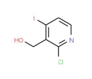 2-Chloro-4-iodo-3-pyridinemethanol (CAS 884494-44-4) - chemical structure image