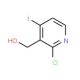 2-Chloro-4-iodo-3-pyridinemethanol (CAS 884494-44-4) - chemical structure image