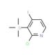 2-Chloro-4-iodo-3-(trimethylsilyl)pyridine (CAS 1138444-01-5) - chemical structure image
