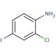 2-Chloro-4-iodoaniline (CAS 42016-93-3) - chemical structure image