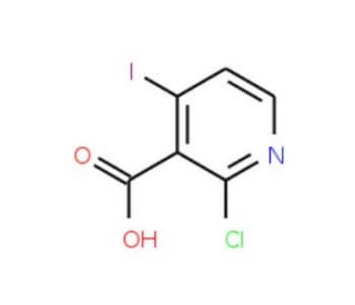 2-Chloro-4-iodonicotinic acid (CAS 544671-78-5) - chemical structure image