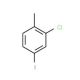 2-Chloro-4-iodotoluene (CAS 83846-48-4) - chemical structure image