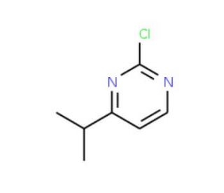 2-Chloro-4-isopropylpyrimidine (CAS 941294-36-6) - chemical structure image
