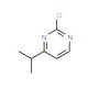 2-Chloro-4-isopropylpyrimidine (CAS 941294-36-6) - chemical structure image
