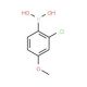 2-Chloro-4-methoxybenzeneboronic acid (CAS 219735-99-6) - chemical structure image