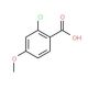 2-Chloro-4-methoxybenzoic acid (CAS 21971-21-1) - chemical structure image