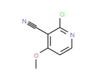 2-Chloro-4-methoxynicotinonitrile (CAS 98645-43-3) - chemical structure image