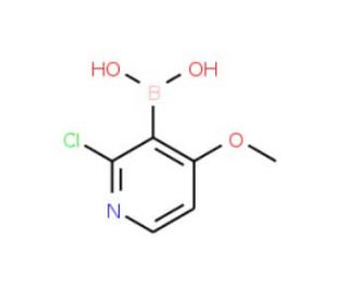 2-Chloro-4-methoxypyridine-3-boronic acid (CAS 1072946-19-0) - chemical structure image