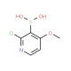 2-Chloro-4-methoxypyridine-3-boronic acid (CAS 1072946-19-0) - chemical structure image