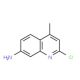 2-Chloro-4-methyl-7-aminoquinoline (CAS 114058-74-1) - chemical structure image