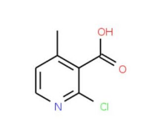 2-Chloro-4-methyl-nicotinic acid (CAS 142266-63-5) - chemical structure image