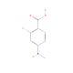 2-Chloro-4-(methylamino)-benzoic Acid (CAS 3975-62-0) - chemical structure image