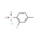 2-chloro-4-methylbenzenesulfonyl chloride 的分子结构, CAS编号: 55311-94-9 2-chloro-4-methylbenzenesulfonyl chloride (CAS 55311-94-9) - chemical structure image