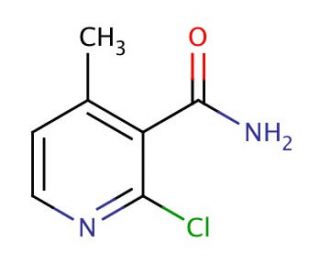 2-chloro-4-methylnicotinamide (CAS 152362-01-1) - chemical structure image