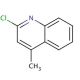 2-Chloro-4-methylquinoline (CAS 634-47-9) - chemical structure image