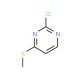 2-Chloro-4-(methylthio)pyrimidine (CAS 49844-93-1) - chemical structure image