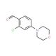 2-Chloro-4-morpholin-4-yl-benzaldehyde - chemical structure image