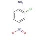2-Chloro-4-nitroaniline (CAS 121-87-9) - chemical structure image