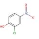 2-Chloro-4-nitrophenol (CAS 619-08-9) - chemical structure image