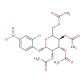 2-Chloro-4-nitrophenyl-2,3,4,6-tetra-O-acetyl-β-D-glucopyranoside 的分子结构, CAS编号: 35023-71-3 2-Chloro-4-nitrophenyl-2,3,4,6-tetra-O-acetyl-β-D-glucopyranoside (CAS 35023-71-3) - chemical structure image