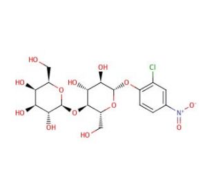 2-Chloro-4-nitrophenyl-&beta;-D-lactoside (CAS 120583-41-7) - chemical structure image