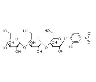2-Chloro-4-nitrophenyl-&beta;-D-maltotrioside (CAS 165522-16-7) - chemical structure image