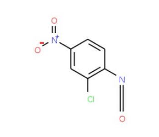 2-Chloro-4-nitrophenyl isocyanate (CAS 40397-95-3) - chemical structure image