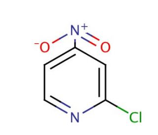 2-Chloro-4-nitropyridine (CAS 23056-36-2) - chemical structure image