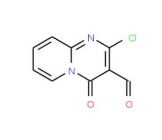 2-Chloro-4-oxo-4H-pyrido[1,2-a]pyrimidine-3-carbaldehyde (CAS 17481-62-8) - chemical structure image