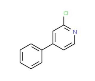 2-Chloro-4-phenylpyridine (CAS 42260-39-9) - chemical structure image