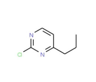 2-Chloro-4-propylpyrimidine (CAS 111196-80-6) - chemical structure image