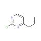 2-Chloro-4-propylpyrimidine (CAS 111196-80-6) - chemical structure image