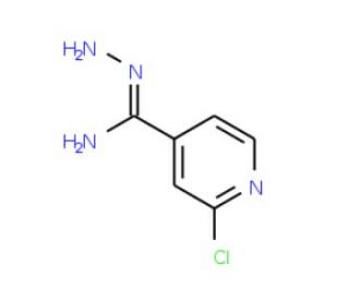 2-Chloro-4-pyridinecarboximidohydrazide - chemical structure image