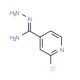 2-Chloro-4-pyridinecarboximidohydrazide - chemical structure image